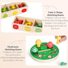 Árbol frutal juguete de habilidad motora fina para niños pequeños