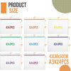 YOPCDJ - 23 bolsas de malla con cremallera para organizar juguetes, tamaño A3, 16 x 12 pulgadas, reutilizables