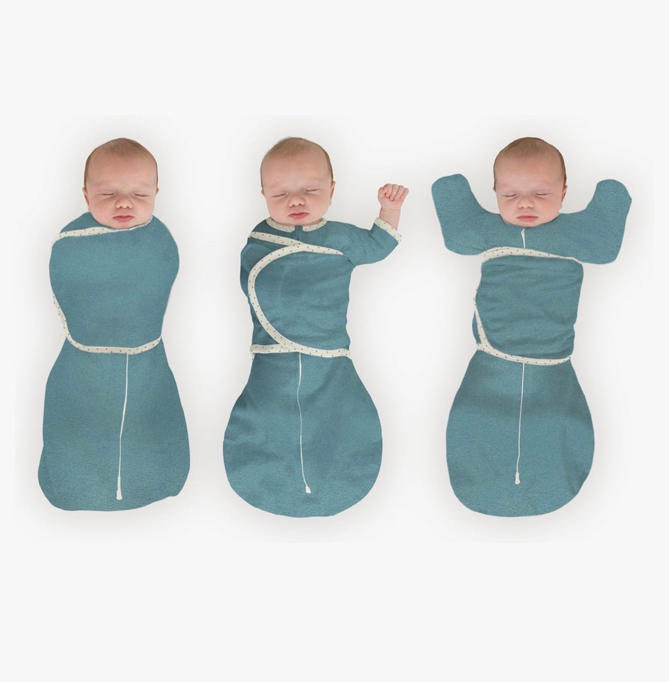 SwaddleDesigns Saco Envolvente Omni de 6 Vías con Brazos Arriba para Recién Nacido, 6-14  libras
