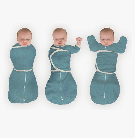 SwaddleDesigns Saco Envolvente Omni de 6 Vías con Brazos Arriba para Recién Nacido, 6-14  libras
