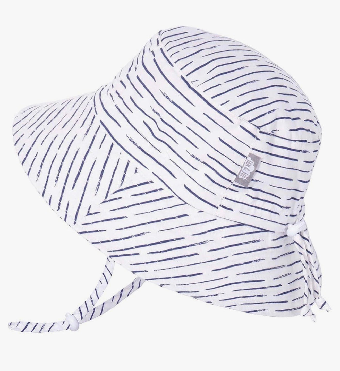 JAN & JUL - Gorro de sol con capucha de algodón, 0-6 meses