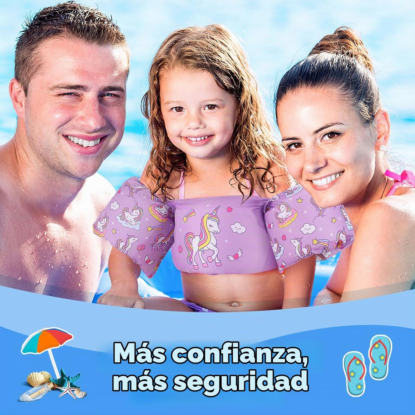 MoKo - Chaleco de natación para niños, 9-23kg