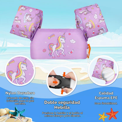 MoKo - Chaleco de natación para niños, 9-23kg