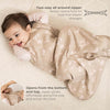 Burt's Bees Baby Beekeeper Wearable Blanket Manta portátil Unisex bebé, 6-12 meses, 1.5Tog