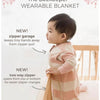 Burt's Bees Baby Beekeeper Wearable Blanket Manta portátil Unisex bebé, 6-12 meses, 1.5Tog