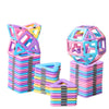 Piezas magnéticas para niños y niñas, 42 piezas