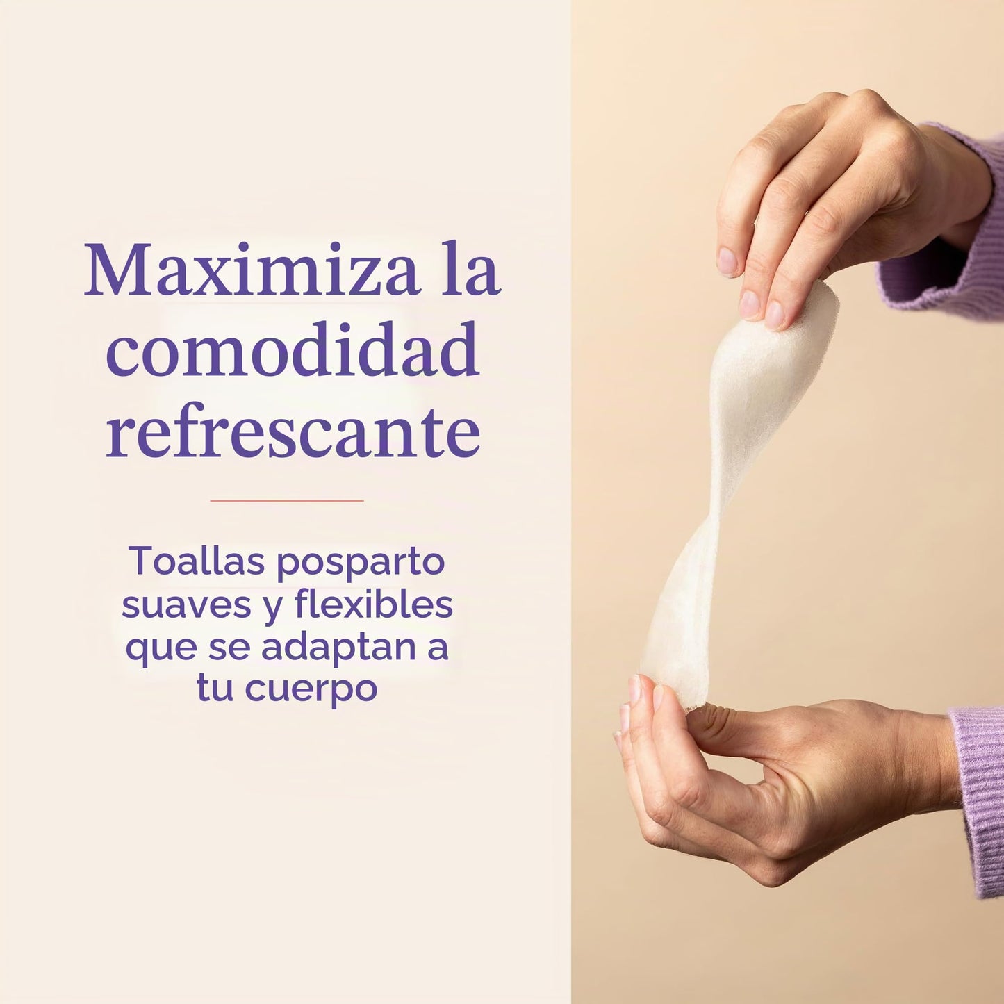 Almohadillas de enfriamiento posparto de Lansinoh, paquetes de hielo perineales, 12 unidades