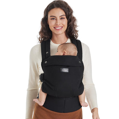Momcozy Portabebés ergonómico, acogedor y ligero para 7-45 libras