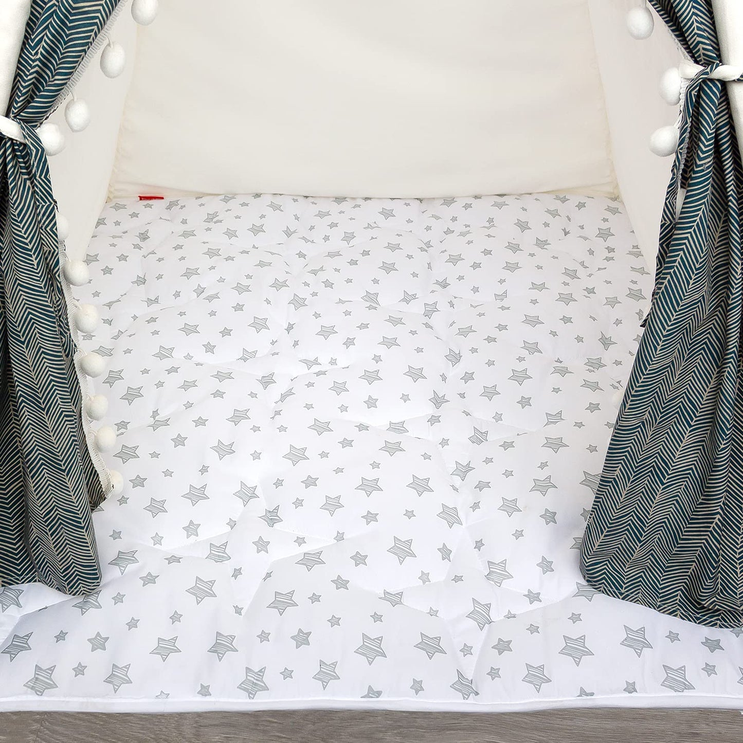 Alfombra Moonsea para tienda tipi infantil, 47 x 47 pulgadas