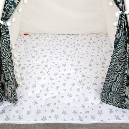 Alfombra Moonsea para tienda tipi infantil, 47 x 47 pulgadas