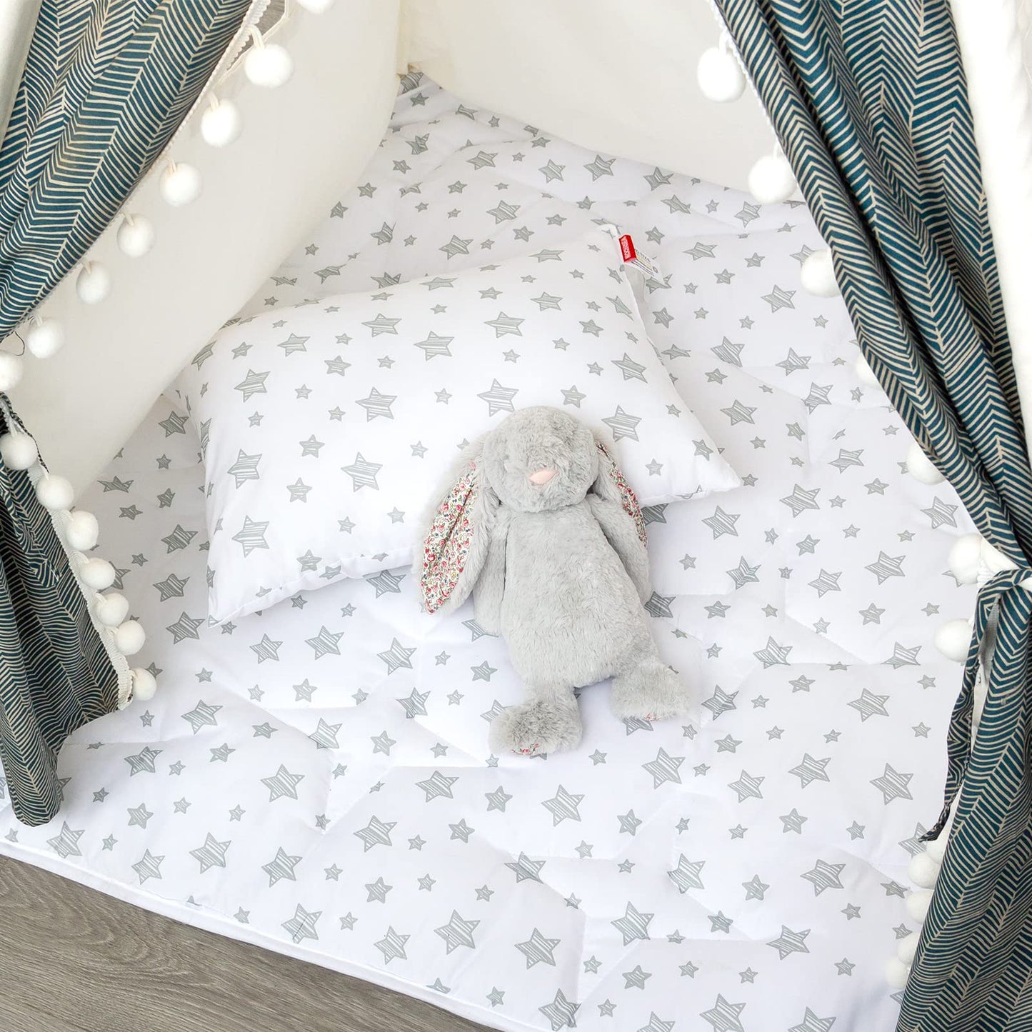Alfombra Moonsea para tienda tipi infantil, 47 x 47 pulgadas