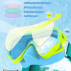 Gafas de natación para niños con correa de tela