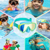 Gafas de natación para niños con correa de tela
