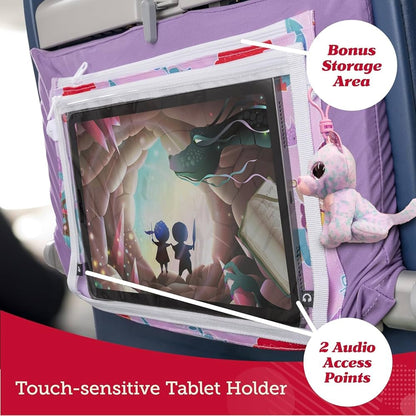 Lusso Gear Bandeja de avión con bolsillos