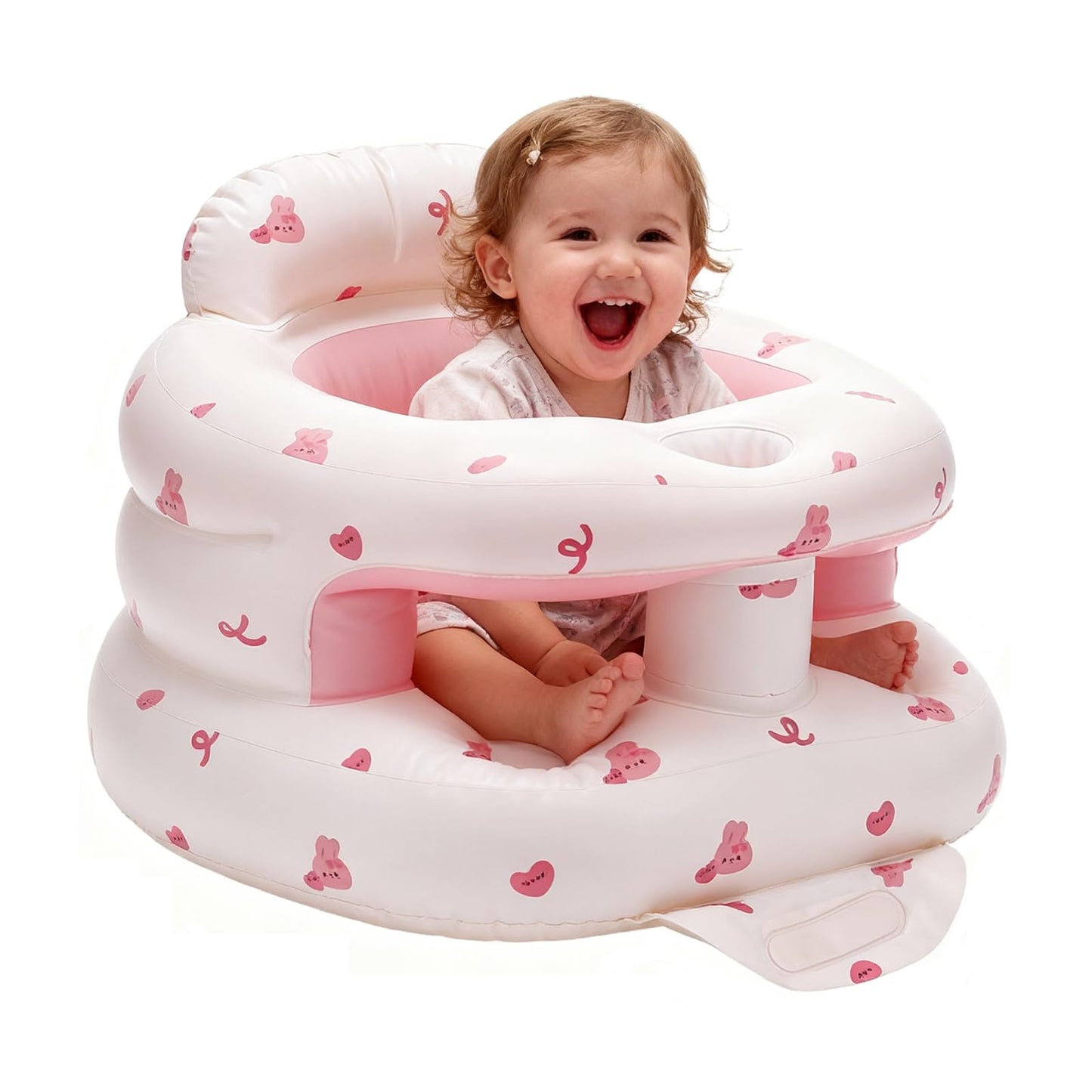 Asiento inflable de bebé para bebés de 3 a 36 meses