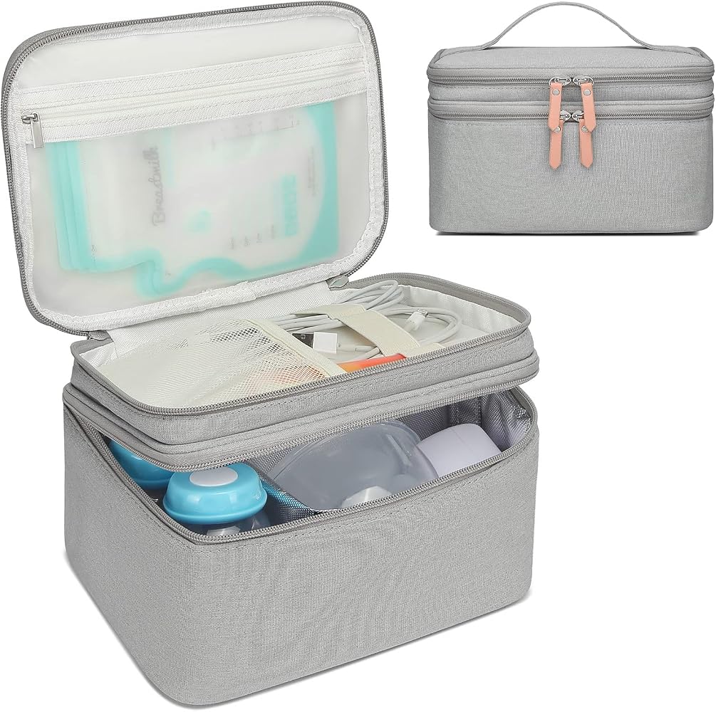 Bolso QIUXQIU para extractores de leche portátiles de manos libres