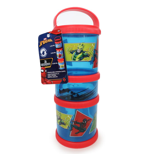 Envases de snacks de Spider-Man para niños