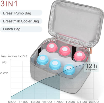 Bolso QIUXQIU para extractores de leche portátiles de manos libres