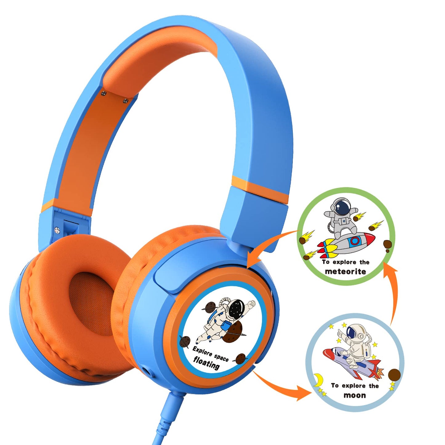 Auriculares para niños con micrófono