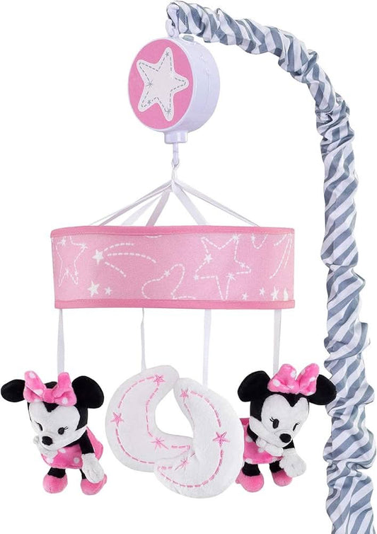 Lambs & Ivy Disney Baby Minnie Mouse - Cuna musical para bebé