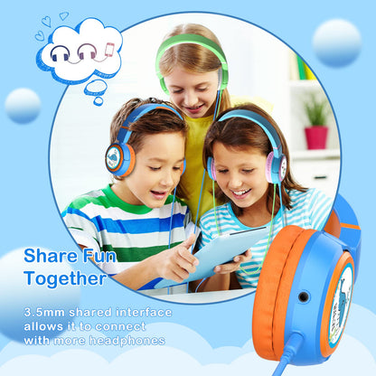 Auriculares para niños con micrófono