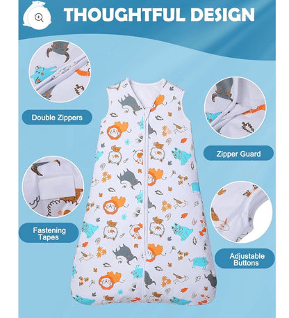 Saco de dormir para bebé Lictin 2.5 TOG, talla única