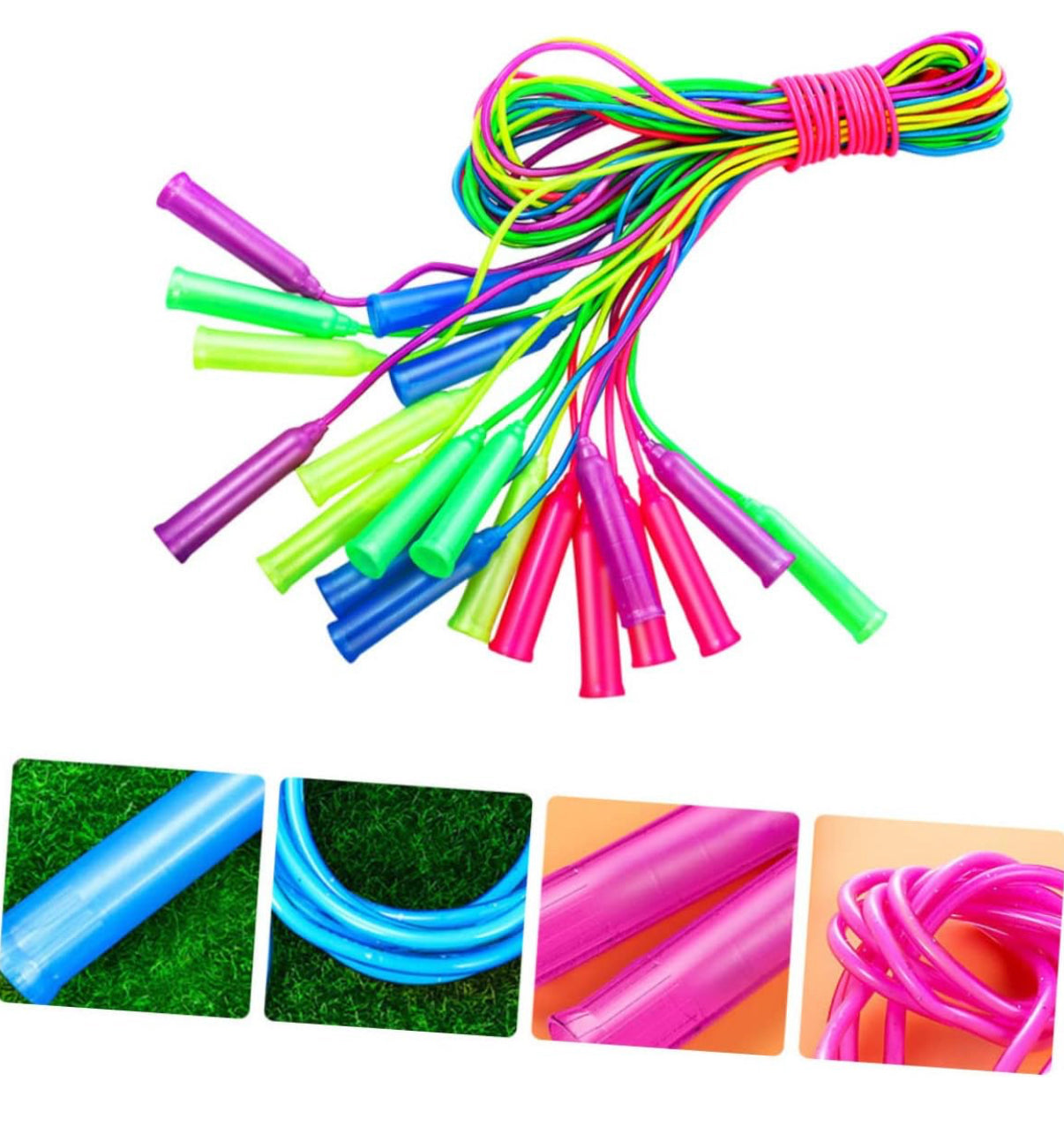 Jump Ropes for Kids, paquete de 10 cuerdas