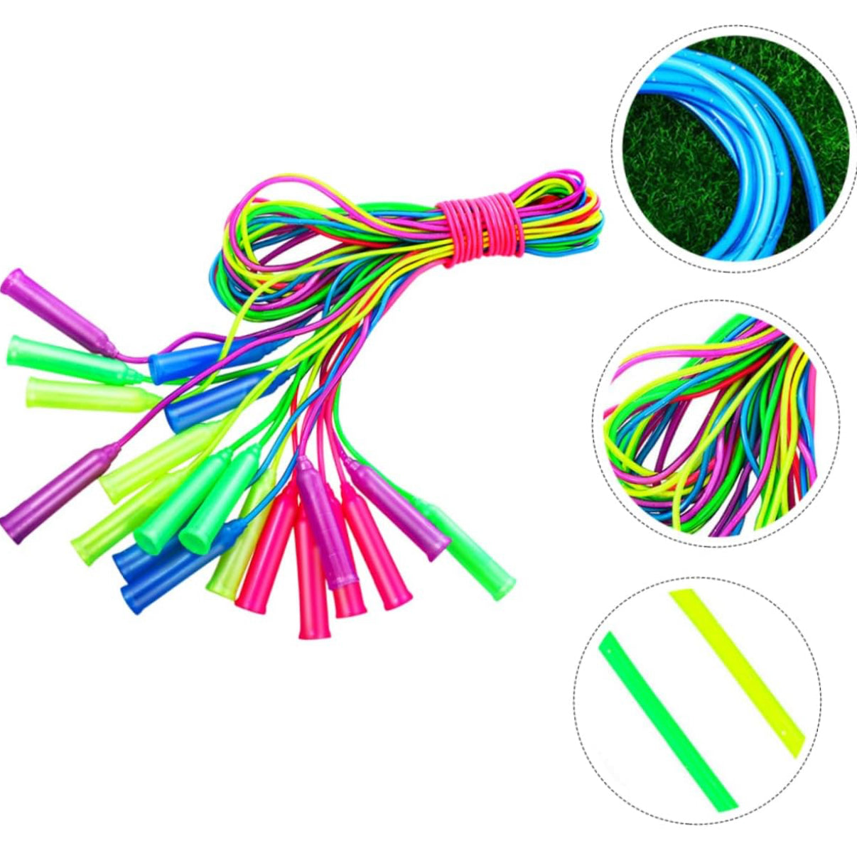 Jump Ropes for Kids, paquete de 10 cuerdas