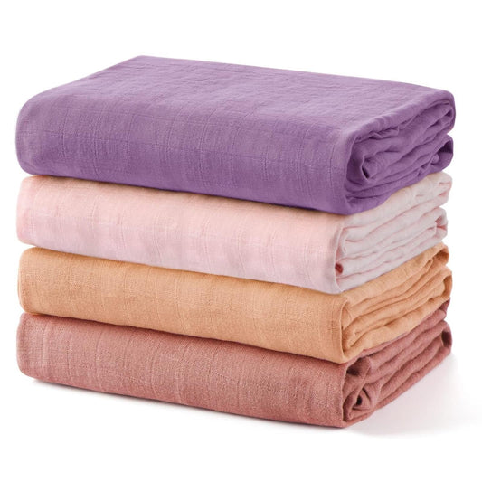 Momcozy Mantas de muselina para envolver al bebé