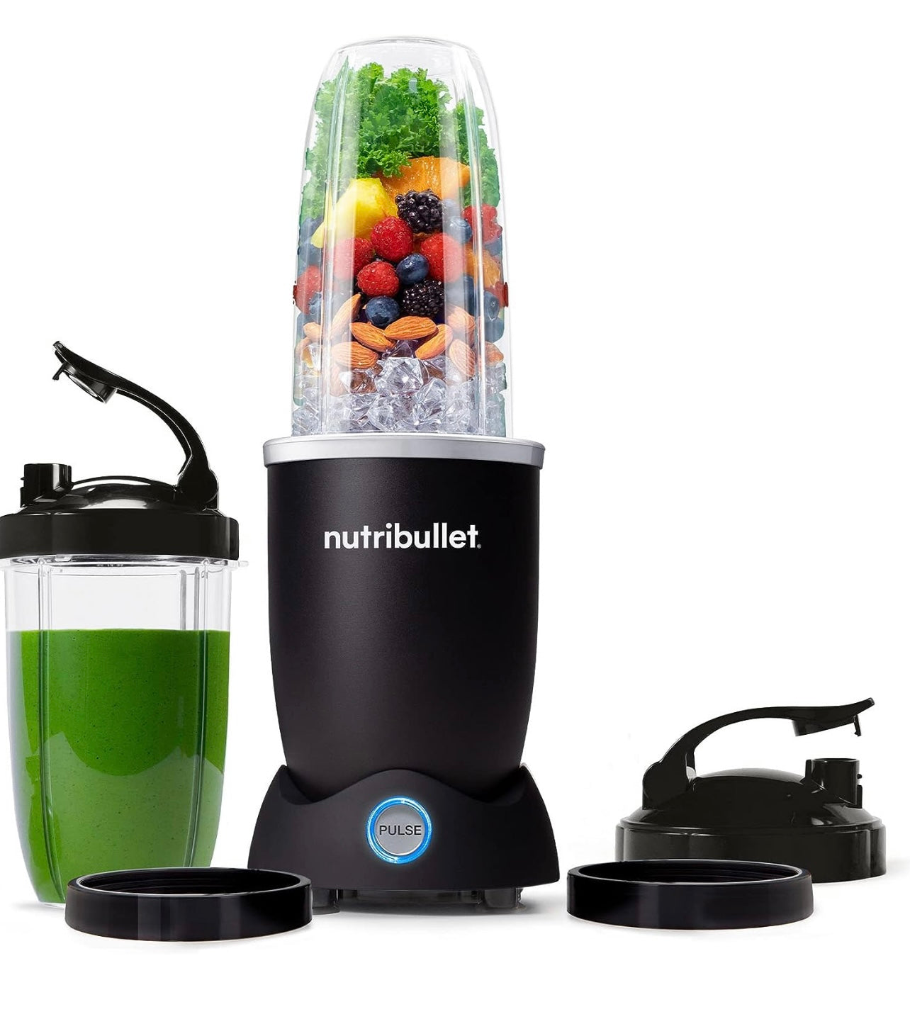 Licuadora personal nutribullet® Pro+ de 1200 vatios con función de pulso SKU - Negro mate