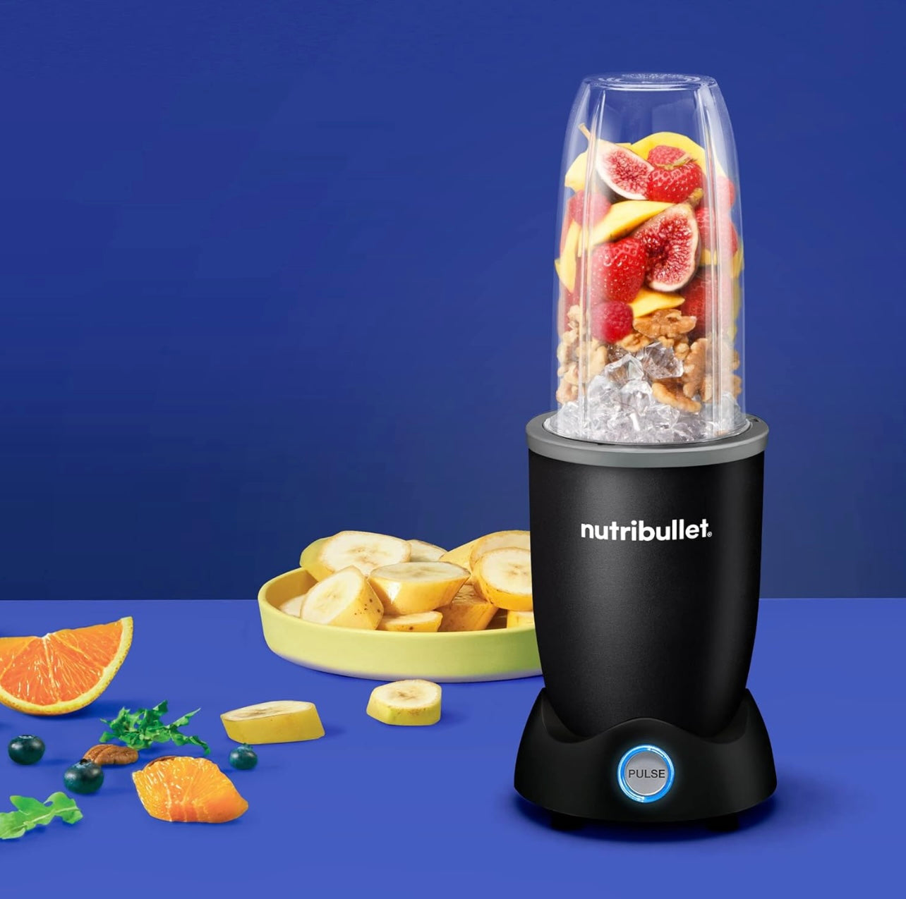 Licuadora personal nutribullet® Pro+ de 1200 vatios con función de pulso SKU Negro mate