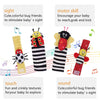 Juego de regalo de calcetines y sonajeros para bebé