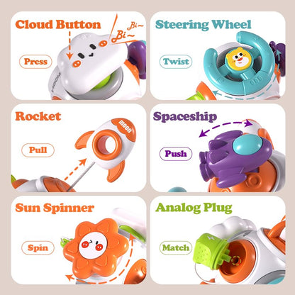 Juguetes Sensoriales Montessori para Niños