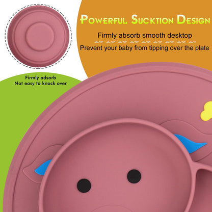 Qshare Plato para niños pequeños