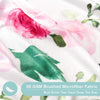 HOMRITAR Sábana floral para cuna, 28 x 52 x 9 pulgadas, acuarela Bluch