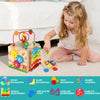 HELLOWOOD - Cubo de actividades de madera para bebés
