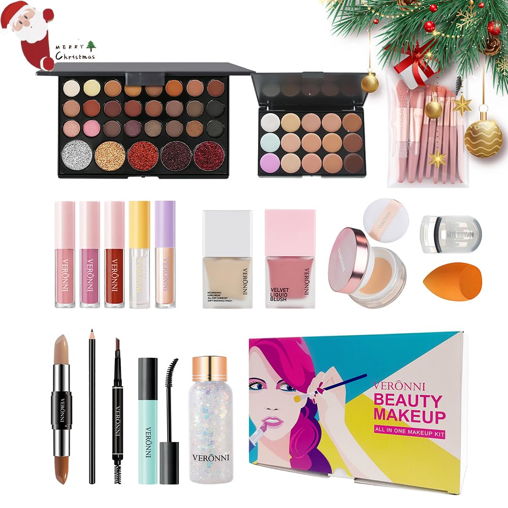 VERONNI Kit de maquillaje todo en uno