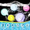 12 globos de agua LED