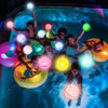 12 globos de agua LED