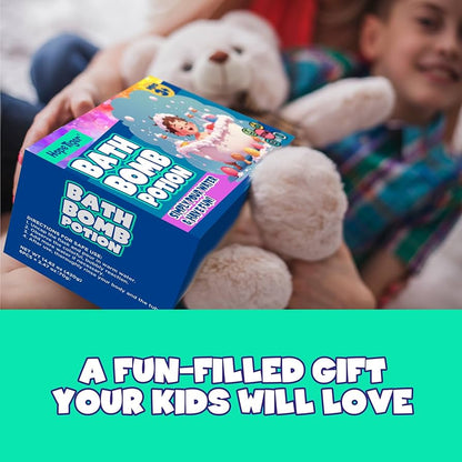 Poción de bomba de baño para niños pequeños