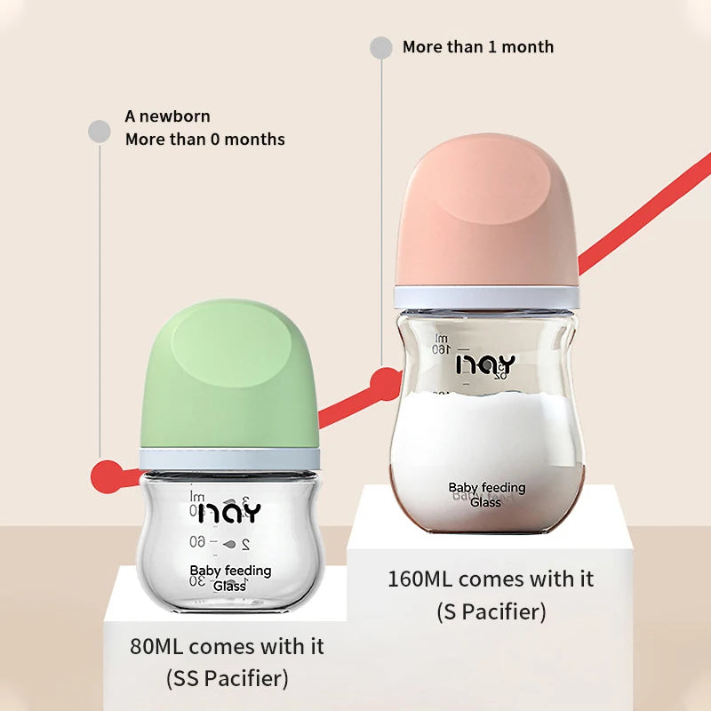 Biberones Nay de cristal, 0m+