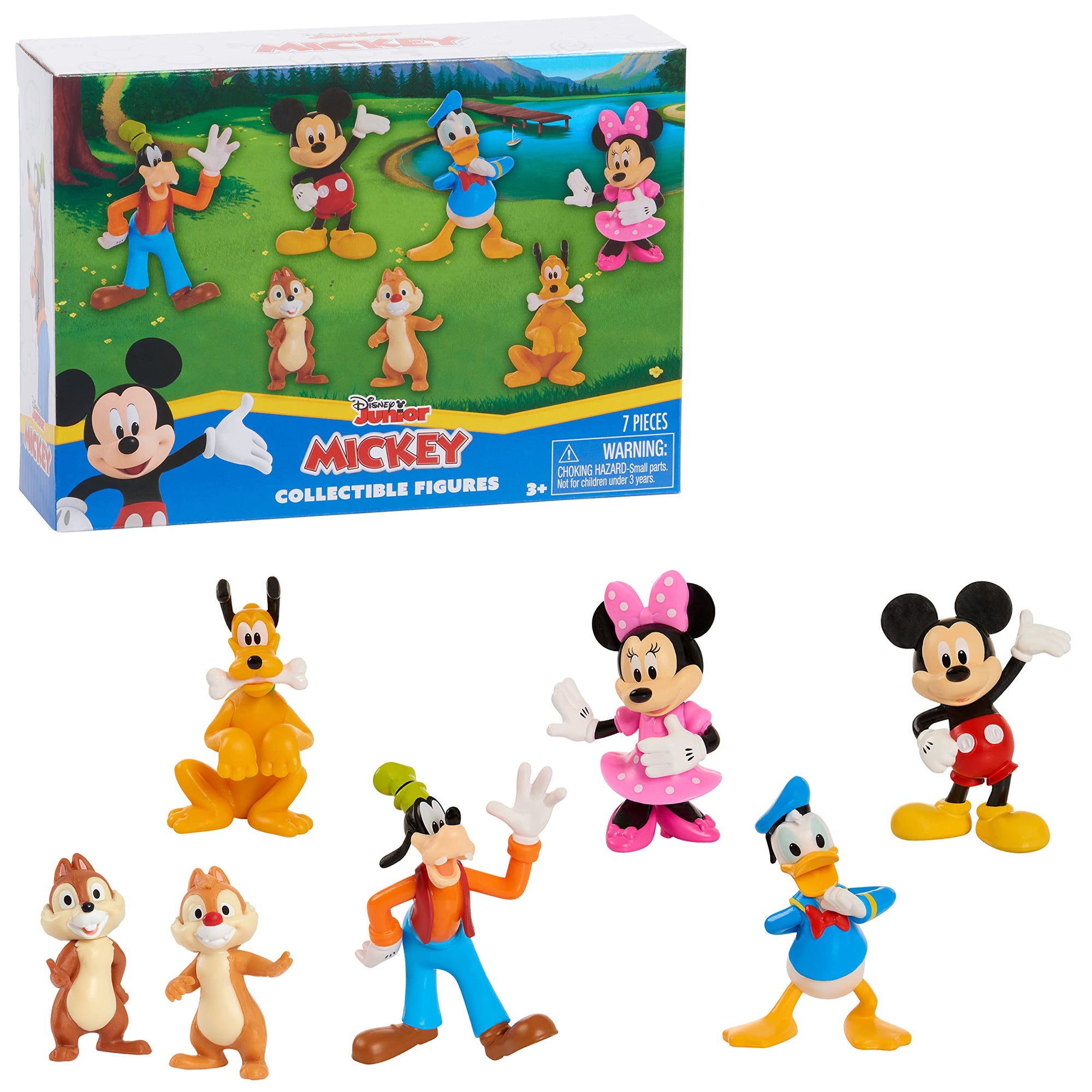 Mickey Juego de figuras de ratón de 7 piezas