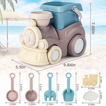 QLT Juguetes de playa para niños pequeños