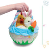 My First Plush Easter Eggs Basket