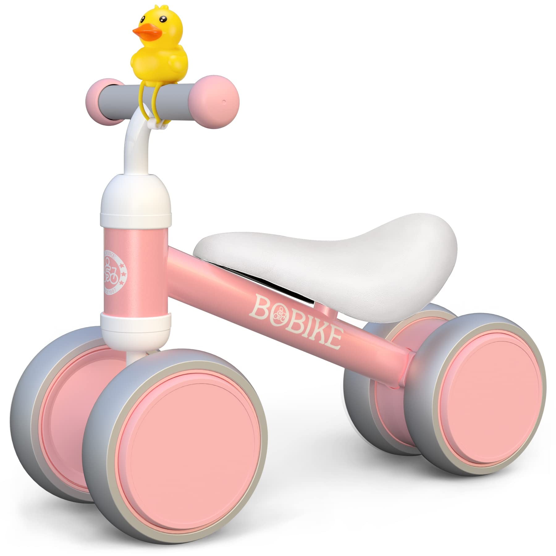 Bobike baby balance bike rosada