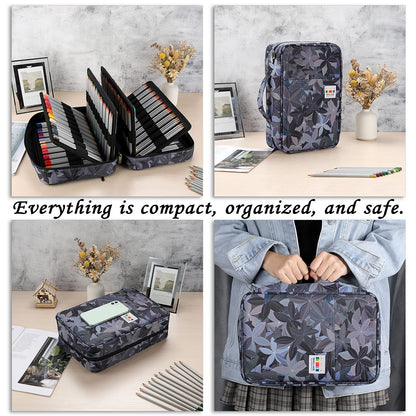 Estuche para lápices de colores BTSKY, organizador para lápices y bolígrafos con 300 ranuras