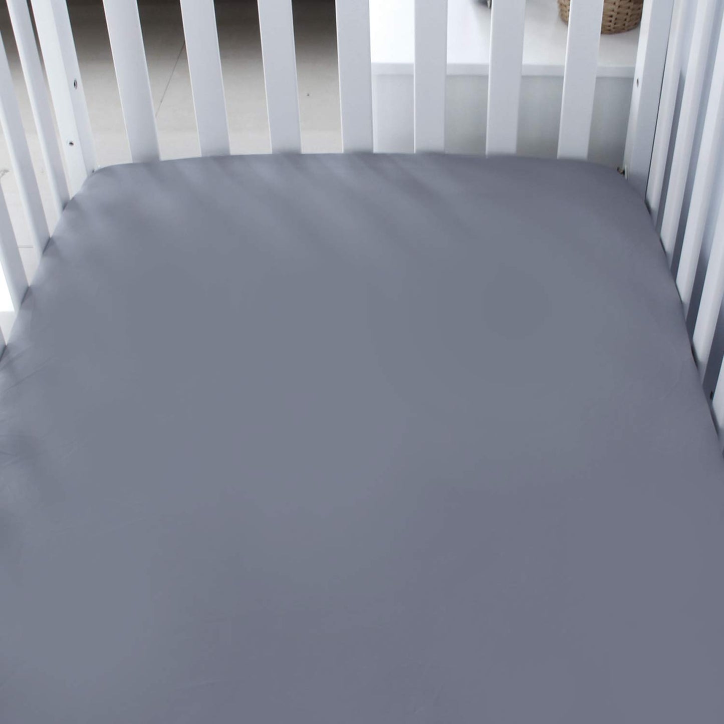 Biloban Sábanas de cuna para niños, sábana bajera para colchón de cuna estándar