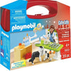 Set de juego con maleta de transporte para visita veterinaria de Playmobil