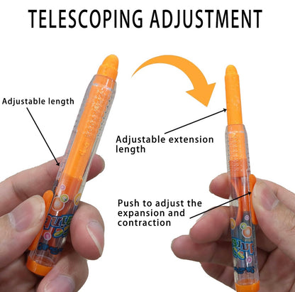 Tatuaje temporal de Halloween con bolígrafo y marcador