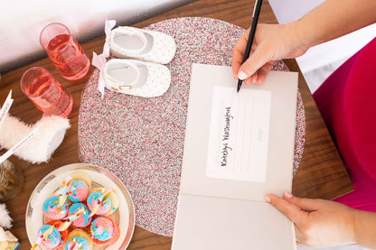 Pearhead Libro de invitados para baby shower